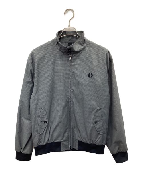 FRED PERRY（フレッドペリー）FRED PERRY (フレッドペリー) スイングトップ グレー×ブラック サイズ:Lの古着・服飾アイテム