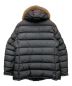 MONCLER (モンクレール) ファーフードダウンジャケット ブラック サイズ:4：100000円