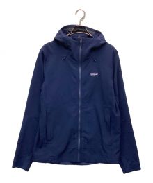 Patagonia（パタゴニア）の古着「R1テックフェイス・フーディ」｜ネイビー