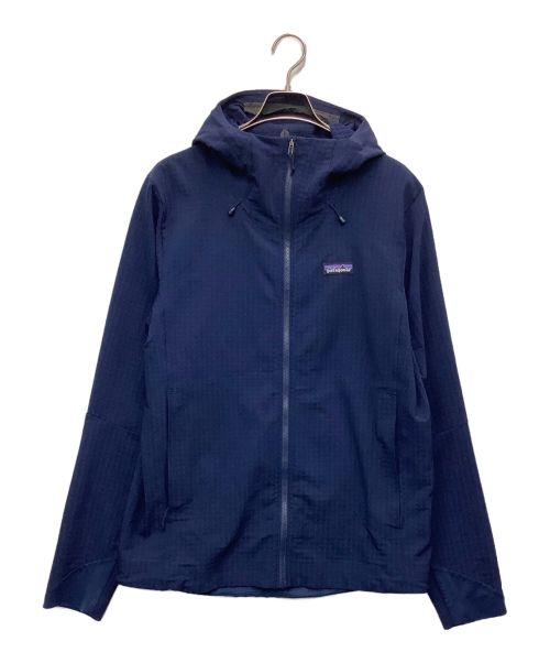 Patagonia（パタゴニア）Patagonia (パタゴニア) R1テックフェイス・フーディ ネイビー サイズ:Ｍの古着・服飾アイテム