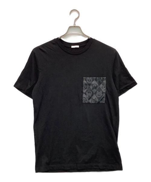 MONCLER（モンクレール）MONCLER (モンクレール) Tシャツ ブラック サイズ:Ｍの古着・服飾アイテム