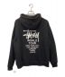 stussy (ステューシー) プルオーバーパーカー ブラック サイズ:Ｍ：8000円