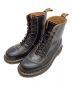 Dr.Martens（ドクターマーチン）の古着「PHARAMOND(ファラモンド)8ホールブーツ」｜ブラック