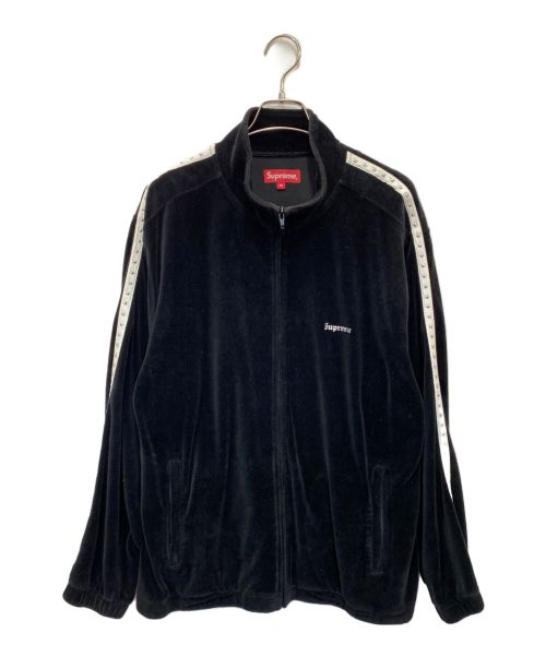 SUPREME（シュプリーム）SUPREME (シュプリーム) velour track jacket ブラック サイズ:XLの古着・服飾アイテム