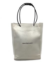 BALENCIAGA（バレンシアガ）の古着「ノースサウスショッピングトートバッグ」｜アイボリー