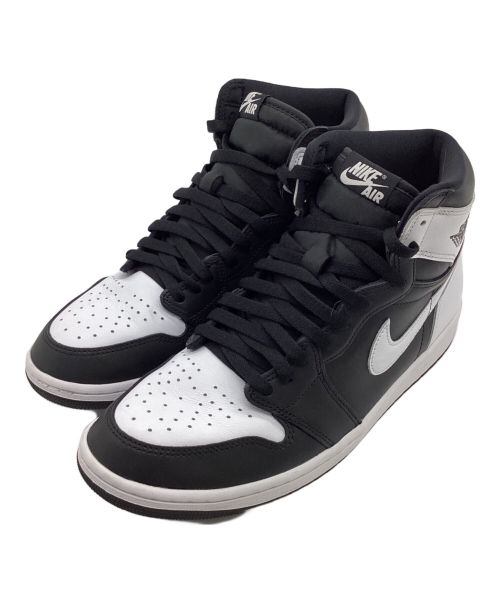 NIKE（ナイキ）NIKE (ナイキ) AIR JORDAN 1 RETRO HIGH OG（エアジョーダン1　レトロ　ハイ　オージー） ホワイト×ブラック サイズ:28.5cmの古着・服飾アイテム