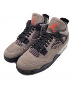 NIKEナイキ）の古着「AIR JORDAN 4 RETRO（エアジョーダン　4　レトロ ）TAUPE HAZE（トープ　ヘイズ」｜グレー