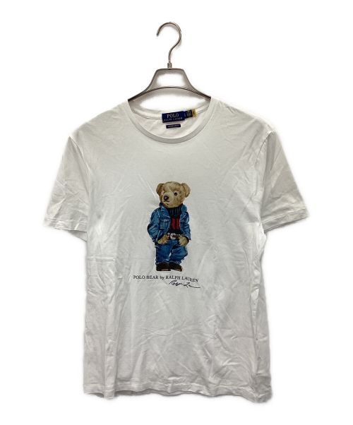 POLO RALPH LAUREN（ポロ・ラルフローレン）POLO RALPH LAUREN (ポロ・ラルフローレン) ポロベアTシャツ ホワイト サイズ:Lの古着・服飾アイテム