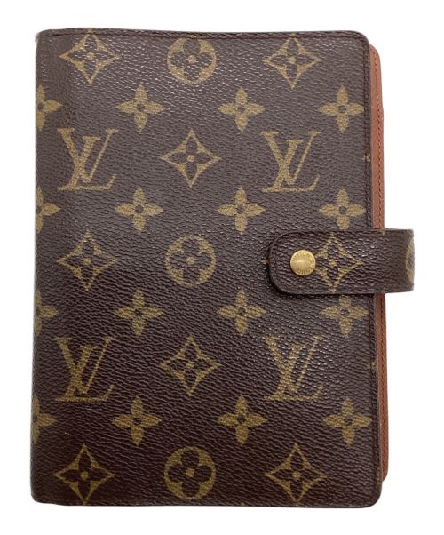 LOUIS VUITTON（ルイ ヴィトン）LOUIS VUITTON (ルイ ヴィトン) アジェンダMM/手帳カバー ブラウン サイズ:MMの古着・服飾アイテム