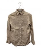 MADISON BLUEマディソンブルー）の古着「MADAME SHIRT LINEN」｜ベージュ