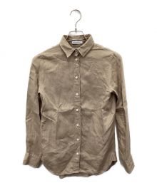 MADISON BLUE（マディソンブルー）の古着「MADAME SHIRT LINEN」｜ベージュ