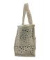 MADISON BLUE (マディソンブルー) CROCHET TOTE BAG PAPEER アイボリー：40000円