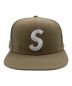 New Era (ニューエラ) SUPREME (シュプリーム) キャップ　59FIFTY（59フィフティー） ベージュ サイズ:7 3/4（61.5cm)：10000円