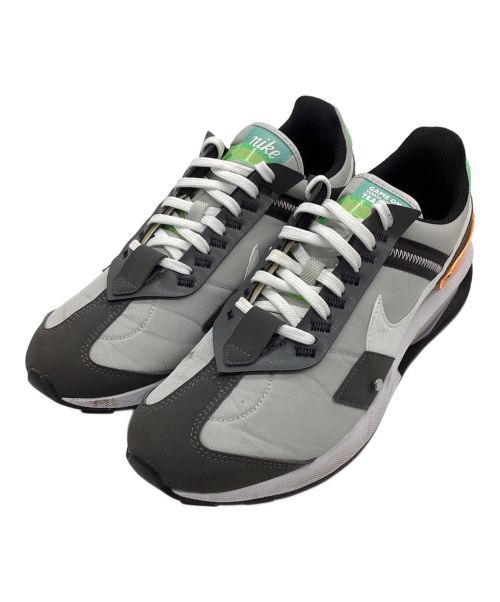 NIKE（ナイキ）NIKE (ナイキ) AIR MAX Pre-Day Have a Good Game（エア マックス プリ デイ ハブ ア グッド ゲーム）スニーカー グレー×ブラック×グリーン×オレンジ サイズ:27cmの古着・服飾アイテム