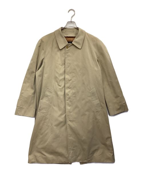 Aquascutum（アクアスキュータム）Aquascutum (アクアスキュータム) NEW ROVER（ニューローバー）ライナー付ステンカラーコート ベージュ サイズ:UK38の古着・服飾アイテム