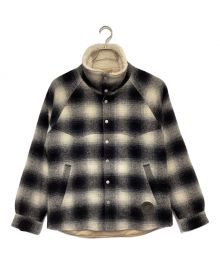 HUNTING WORLD×Pen Field×WOOLRICH（ハンティングワールド×ペンフィールド×ウールリッチ）の古着「中綿ジャケット」｜ホワイト×ブラック