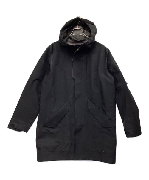 GOLDWIN（ゴールドウイン）GOLDWIN (ゴールドウイン) HOODED GORE-TEX COAT（フーデッド　ゴア－テックス　コート） ブラック サイズ:Mの古着・服飾アイテム