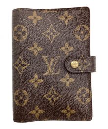 LOUIS VUITTON（ルイ ヴィトン）の古着「アジェンダPM　手帳カバー」｜ブラウン