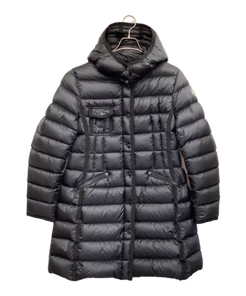 MONCLER（モンクレール）MONCLER (モンクレール) HERMINE GIUBBOTTO（エルミンヌ　ジュボット）ロングダウンコート ブラック サイズ:5の古着・服飾アイテム