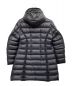 MONCLER (モンクレール) HERMINE GIUBBOTTO（エルミンヌ　ジュボット）ロングダウンコート ブラック サイズ:5：130000円