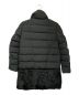 MONCLER (モンクレール) 切替ダウンコート ブラック サイズ:1：40000円