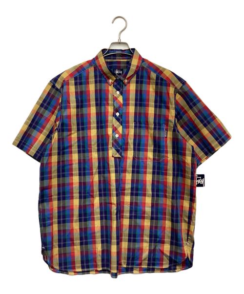 stussy（ステューシー）stussy (ステューシー) Chucky Plaid Pullover Shirt（チャッキー プラッド プルオーバー シャツ） マルチカラー サイズ:Lの古着・服飾アイテム