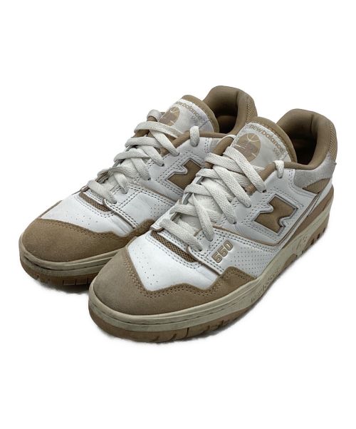 NEW BALANCE（ニューバランス）NEW BALANCE (ニューバランス) 550 NEC（550 エヌイーシー） ベージュ サイズ:D 23.5cmの古着・服飾アイテム