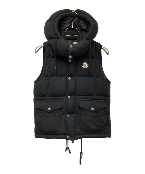 MONCLER（モンクレール）MONCLER (モンクレール) MAGLIA GILET（マグリア ジレ） ブラック サイズ:Sの古着・服飾アイテム