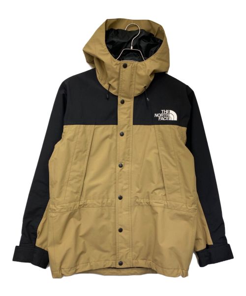 THE NORTH FACE（ザ ノース フェイス）THE NORTH FACE (ザ ノース フェイス) マウンテンライトジャケット ベージュ×ブラック サイズ:Sの古着・服飾アイテム