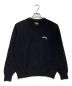 stussy（ステューシー）の古着「CARE LABEL SWEATER（ケア レーベル セーター）」｜ブラック