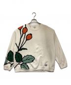 LOEWEロエベ）の古着「Oversized Herbarium Sweatshirt（オーバーサイズ ハーバリウム スウェットシャツ）」｜ベージュ