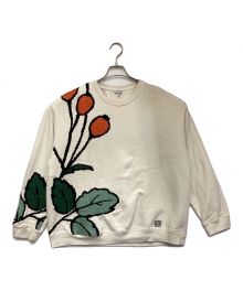 LOEWE（ロエベ）の古着「Oversized Herbarium Sweatshirt（オーバーサイズ ハーバリウム スウェットシャツ）」｜ベージュ