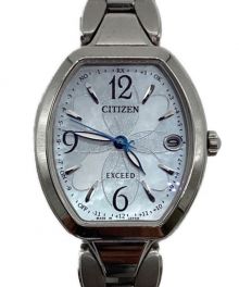 CITIZEN（シチズン）の古着「ES9480-56W エコ・ドライブ電波時計」