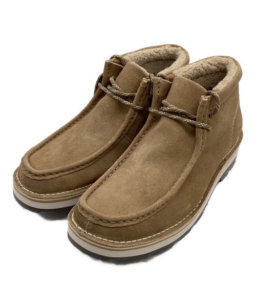 CLARKS（クラークス）CLARKS (クラークス) CorstonWallyWP（コースタンウォーリーウォータープルーフ） ベージュ サイズ:UK 8 1/2の古着・服飾アイテム