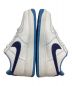 中古・古着 NIKE (ナイキ) Air Force 1 ´07 Low First Use（エア フォース 1 ´07 ファースト ユース） ホワイト×ブルー サイズ:27cm：15000円