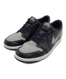 NIKE（ナイキ）の古着「AIR JORDAN 1 RETRO LOW OG（エア ジョーダン 1 レトロ ロー オージー）」｜ブラック×グレー