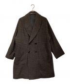 MARKAマーカ）の古着「SHAWL COLLAR COAT（ショール カラー コート）」｜ブラウン