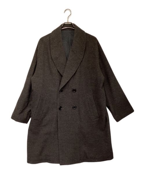 MARKA（マーカ）MARKA (マーカ) SHAWL COLLAR COAT（ショール カラー コート） ブラウン サイズ:2の古着・服飾アイテム