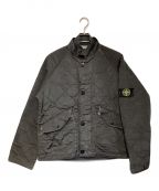 STONE ISLANDストーンアイランド）の古着「Nylon Metal（ナイロンメタル）キルティングジャケット」｜ブラック