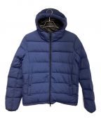 HERNOヘルノ）の古着「7DENIR Packable Hooded Reversible Down Jacket（7デニール パッカブル フード付 リバーシブル ダウンジャケット）」｜ネイビー