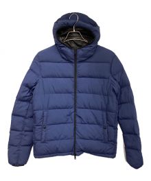 HERNO（ヘルノ）の古着「7DENIR Packable Hooded Reversible Down Jacket（7デニール パッカブル フード付 リバーシブル ダウンジャケット）」｜ネイビー