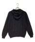 Settefili Cashmere (セッテフィーリ カシミア) ニットジップパーカー ブラック サイズ:54 XL：13000円