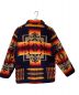 PENDLETON (ペンドルトン) ネイティブ柄ウールジャケット オレンジ×ネイビー サイズ:表記無：13000円