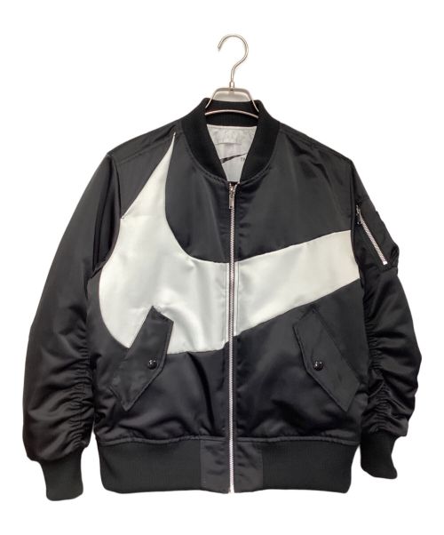 NIKE（ナイキ）NIKE (ナイキ) NSW SYNFL SWOOSH BOMBER（スウッシュ ボンバー） ブラック サイズ:Mの古着・服飾アイテム