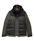 MONCLER GRENOBLEモンクレール グルノーブル）の古着「ダウンジャケット」｜グレー×ブラック