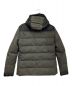 MONCLER GRENOBLE (モンクレール グルノーブル) ダウンジャケット グレー×ブラック サイズ:1：40000円