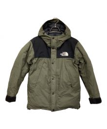 THE NORTH FACE（ザ ノース フェイス）の古着「マウンテンダウンジャケット」｜グリーン×ブラック