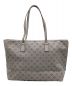 TORY BURCH (トリーバーチ) MONOGRAM COATED CANVAS TOTE（モノグラム コーテッド キャンバス トート） グレー：15000円