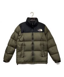 THE NORTH FACE（ザ ノース フェイス）の古着「ヌプシジャケット」｜グリーン×ブラック