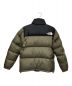 THE NORTH FACE (ザ ノース フェイス) ヌプシジャケット グリーン×ブラック サイズ:XL：20000円